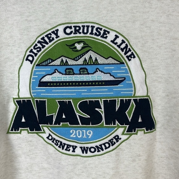 Disney Cruise Line Alaska Hoodie Size Large - Picture 3 of 8